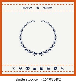 Laurel wreath, symbol