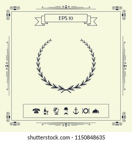 Laurel wreath - symbol
