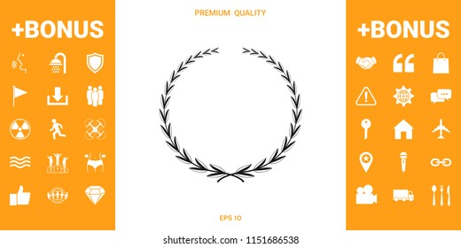 Laurel wreath, symbol