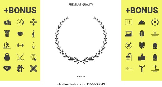 Laurel wreath - symbol