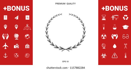 Laurel wreath, symbol