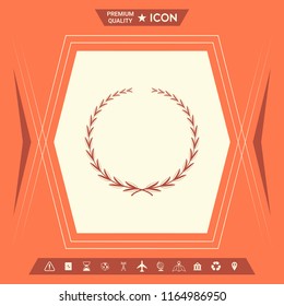 Laurel wreath, symbol