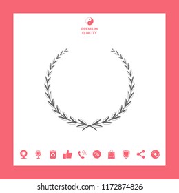 Laurel wreath - symbol