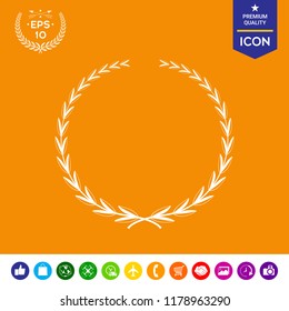 Laurel wreath, symbol