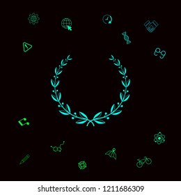 Laurel wreath symbol