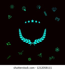 Laurel wreath symbol