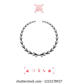 Laurel wreath, symbol
