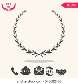 Laurel wreath - symbol