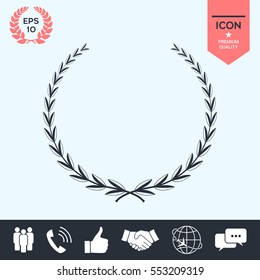Laurel wreath - symbol