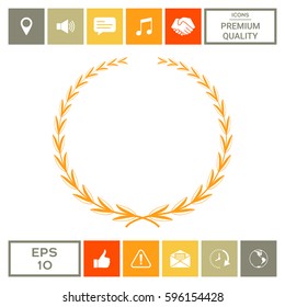 Laurel wreath, symbol
