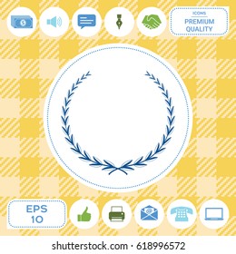 Laurel wreath - symbol