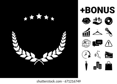 Laurel wreath symbol