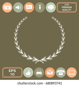 Laurel wreath - symbol
