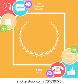 Laurel wreath - symbol