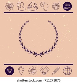 Laurel wreath - symbol