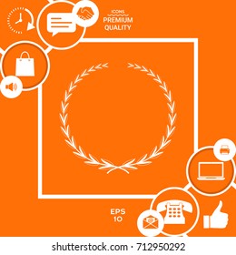 Laurel wreath, symbol