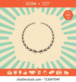 Laurel wreath, symbol