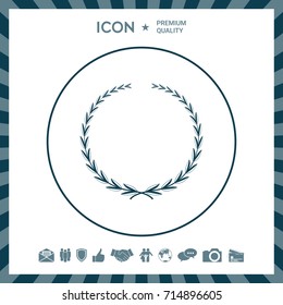 Laurel wreath, symbol