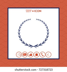 Laurel wreath, symbol