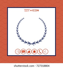 Laurel wreath - symbol