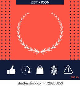 Laurel wreath - symbol