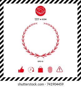 Laurel wreath, symbol