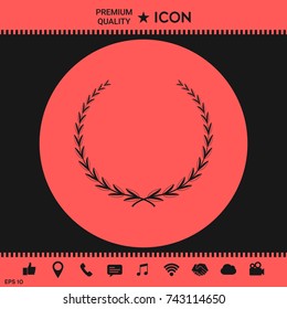 Laurel wreath - symbol
