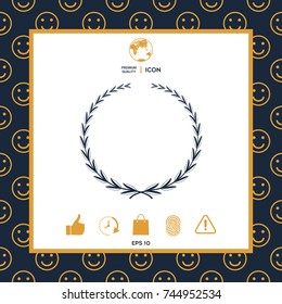 Laurel wreath, symbol