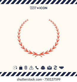 Laurel wreath - symbol