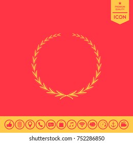 Laurel wreath, symbol