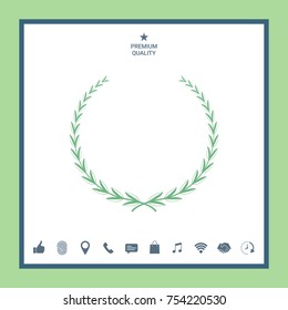 Laurel wreath - symbol