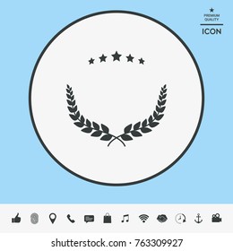 Laurel wreath symbol