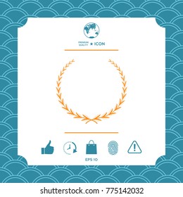 Laurel wreath - symbol