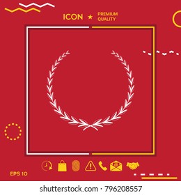 Laurel wreath - symbol