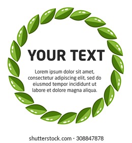 laurel wreath template