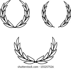 Laurel wreath vector