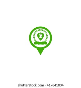 laurel wreath vector