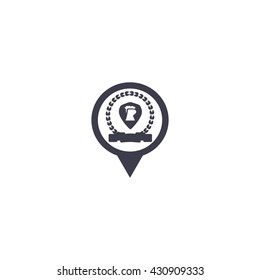 laurel wreath vector