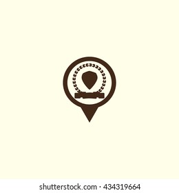 laurel wreath vector