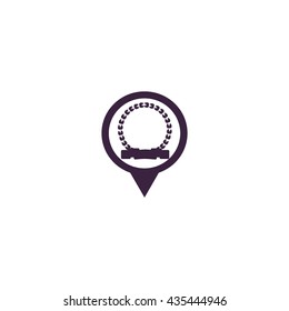 laurel wreath vector