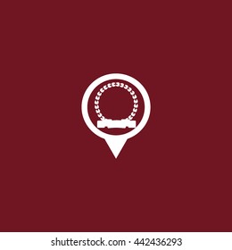 laurel wreath vector