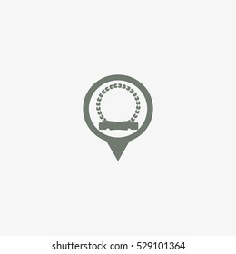 laurel wreath vector