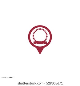 laurel wreath vector
