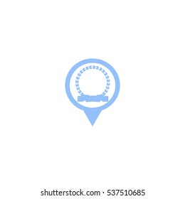 laurel wreath vector