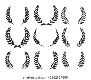 Laurel Wreath Vector Design Pack