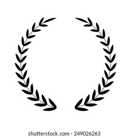 Laurel Wreath. Vector icon
