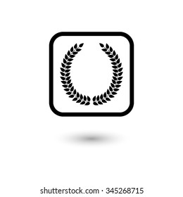 Laurel Wreath - vector icon