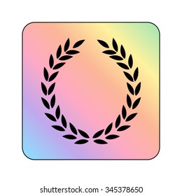 Laurel Wreath - vector icon