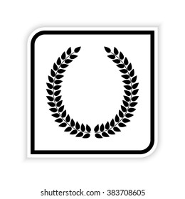 Laurel Wreath  - vector icon