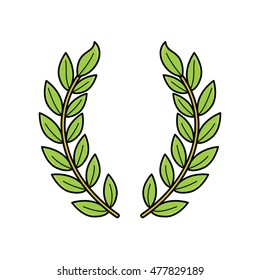 Laurel Wreath Vector Icon
